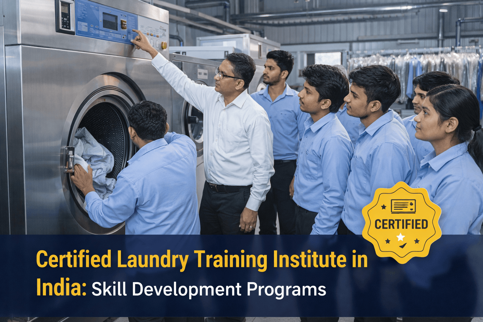 Certified Laundry Training Institute in India | GILM | GILM