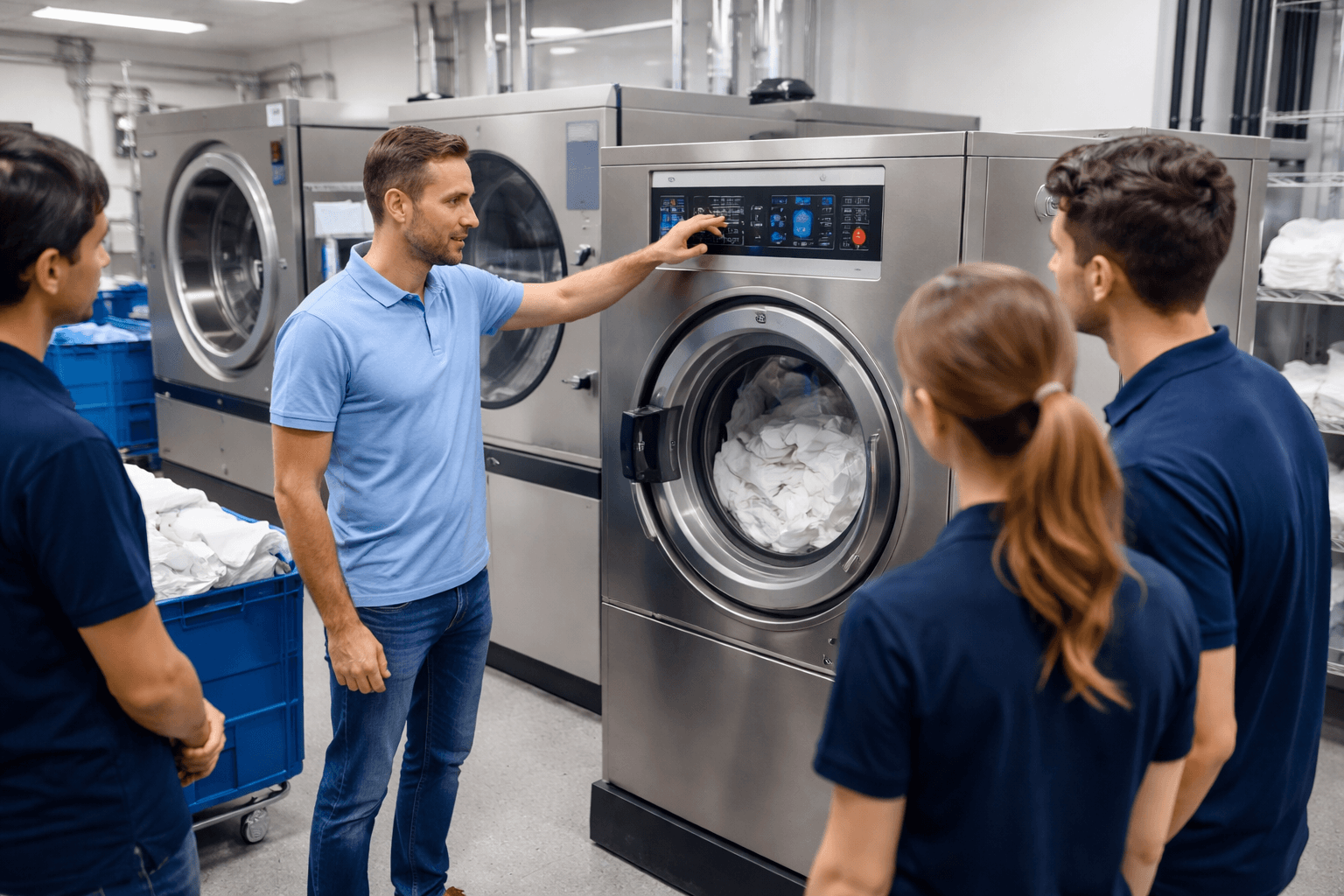 Industrial Laundry Training Institute India | GILM | GILM